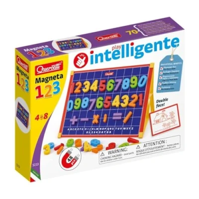 Imagen de Quercetti 13/5213 Caballete magnético, los números (53 piezas)