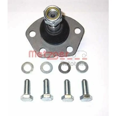 Imagen de METZGER 57016018 Rótula de suspensión Eje delantero, derecha, izquierda, debajo con material montaje añadido KIT + 24