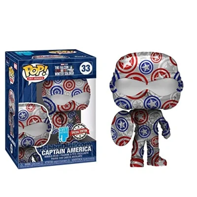 Imagen de FUNKO POP Marvel The Winter Soldier Artist Series Patriotic Age Falcon EDICION Especial 56153 Muñecos cabezones, Multicolor (FUNKO 56153)