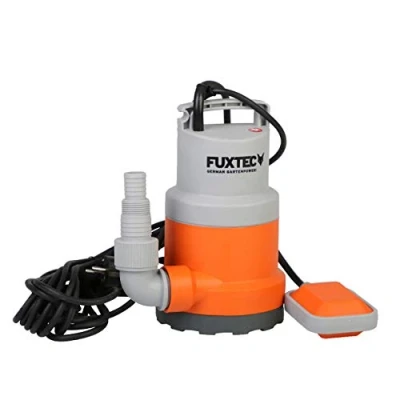 Imagen de FUXTEC Bomba Sumergible de Aguas residuales FX TP1250 250 Watts, máx. 6000 l/h, Altura impulsión 6 m, Espesor del Elemento hasta 5 mm