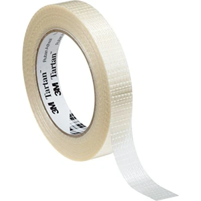 Imagen de 3M 8954 Cinta de Filamentos Bidireccionales, 75 mm x 50 m, 12 unidades