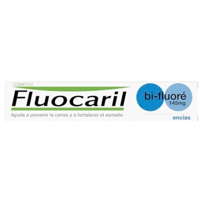 Imagen de Fluocaril Bi Fluoré 145 mg Pasta Dentífrica Anticaries encías Esmalte Reforzado, Dientes Fuertes, Eficacia Clínicamente Probada, previene y mantiene unas sanas 75ml