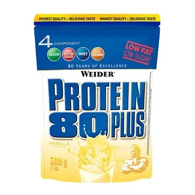 Imagen de Weider Protein 80 Plus, Proteina de suero leche, Sabor Chocolate, 500 gr