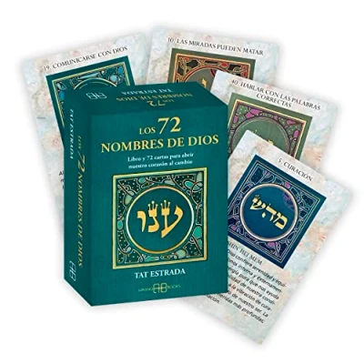 Imagen de Los 72 nombres de Dios: Libro y cartas para abrir nuestro corazón al cambio. (ADIVINACION TAROT JUEGOS)