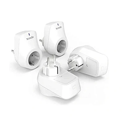 Imagen de Tenda PoE Inyector, Injector, Adaptador, Splitter, Alimentador, 2 Puertos Gigabit RJ45, IEEE 802.3af / at, Plug and Play, Proporciona Energía hasta 100 Metros, 30W, 48V, Blanco (PoE30G AT)
