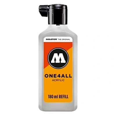 Imagen de Molotow ONE4ALL Recambio de acrílico (237, 180 ml), color gris y azul claro