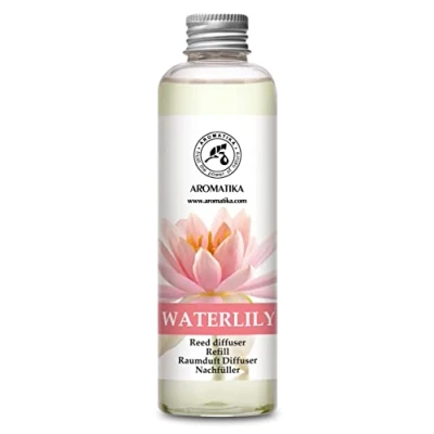 Imagen de Recambio Difusor Nenúfar 200 ml Fragancia de Hogar Intensa y Duradera Reed Recarga Varillas Difusoras Aroma Aromaterapia Ambientador Ambiente