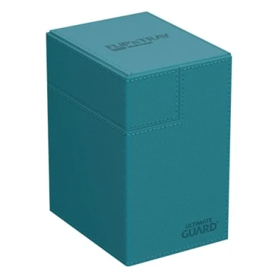 Imagen de Ultimate Guard Flip`n`Tray 133+ XenoSkin monocolor, color: azul petróleo