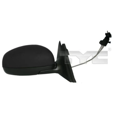 Imagen de Espejo retrovisor Tyc 332 0032 izquierda Ajuste por cable, asférico SKODA: Fabia 2