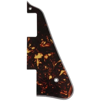 Imagen de Musiclily Pickguard Golpeador para Epiphone Les Paul Standard de Fabricación China Stile Moderno, 4 capas Tortoise