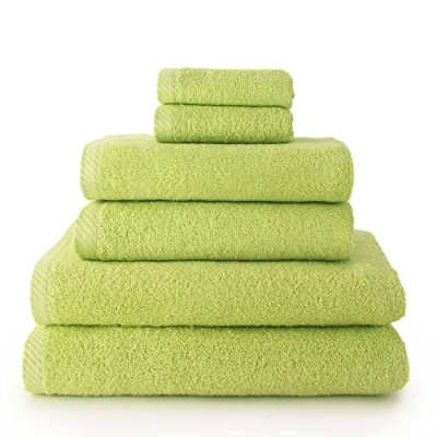 Imagen de Top Towel Plus toallas de baño grandes 2 cara o bidet + mano lavabo ducha Algodon 100% Lima