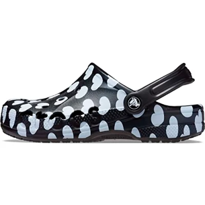 Imagen de Crocs Baya Graphic Clog, Zuecos Unisex adulto, Black/White, 46/47 EU