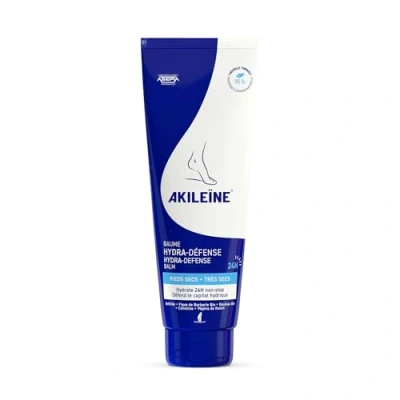 Imagen de AKILEÏNE® BALSAMO HIDRA DÉFENSA Crema para Pies Secos y Agrietados Hidratación Intensa Duradera 125ml