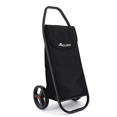 Imagen de Carro Rolser COM MF Black Tube 2 Ruedas Grandes Negro