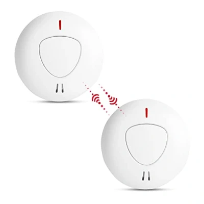 Imagen de fxo Detector de Fumo (Pack of 2) Alarme con Batería a Prueba Manipulaciones 10 Años Se Puede Interconectar la Alarma Calor y Monóxido Carbono (se Vende por Separado)