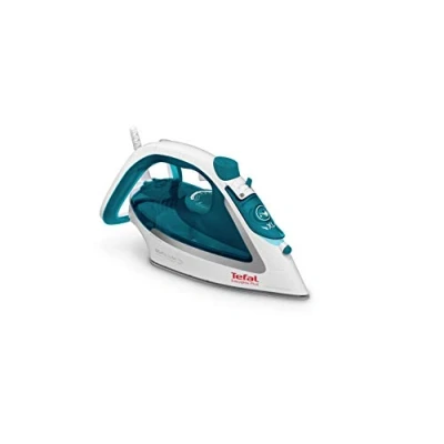 Imagen de Tefal EASYGLISS Plus Plancha de Vapor FV5718E0 2500W Golpe 195 g/min, Continuo 45 Sistema antigoteo, Vertical, Suela antiarañazos, Punta precisión