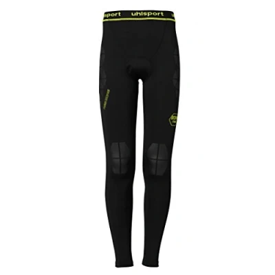 Imagen de Uhlsport Bionikframe Pantalón de Entrenamiento, Hombre, Negro/Amarillo Flúor, XXL
