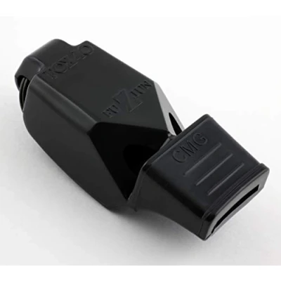 Imagen de Fox 40 Fitness Fuziun CMG Silbato Negro 8603 0008, plástico