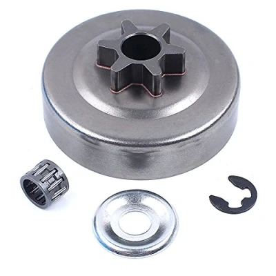 Imagen de Kit de arandela rueda dentada tambor embrague paso 3/8 6T for motosierra STIHL 017 018 021 023 025 MS170 MS180 MS210 MS230 MS250 actuación