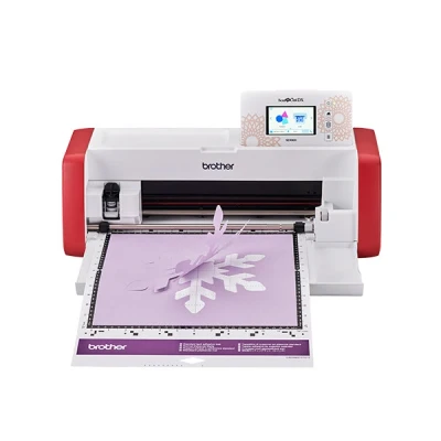 Imagen de Brother ScanNCut SDX900 Plotter de Corte con Accesorios Extra para Cortar, escanear y Grabar Blanco