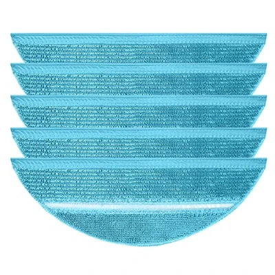 Imagen de GYing 5 PCS Paños reutilizables microfibra fregona para Laresar grande 2 Robot Partes de aspirador