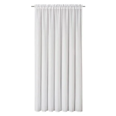 Imagen de Elbersdrucke 201753 Cortina con cordón (200 x 255 cm), Color Blanco
