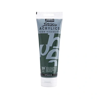 Imagen de Pébéo Acrílico Fine Studio Pintura acrílica Verde Vejiga Opaco 250 ml