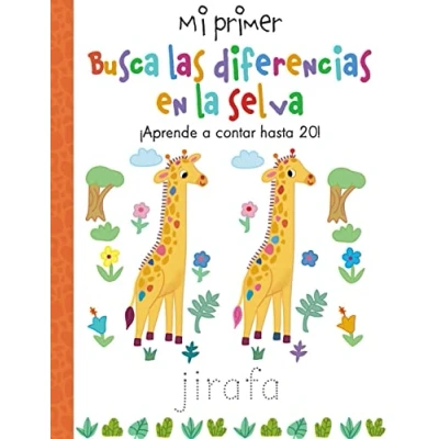 Imagen de Mi primer Busca las diferencias en la selva (Hachette INFANTIL MIS PRIMEROS Actividades)
