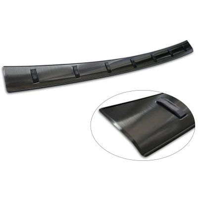 Imagen de Avisa 2/54055 Protección faldón trasero negro Acero fino, Plástico