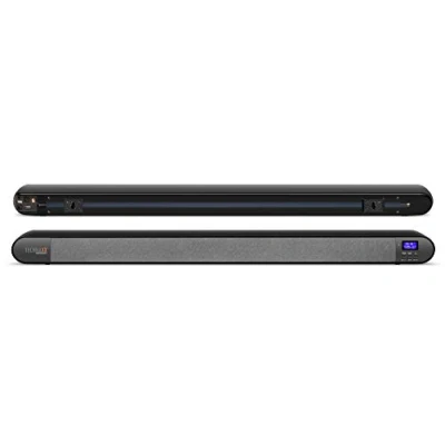 Imagen de Technaxx Alemania Dab+ FM Barra De Sonido HDMI ARC Bluetooth USB AUX LED Efecto luz Pantalla LCD con Mando A Distancia Función Reloj y Alarma TX 139
