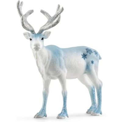 Imagen de schleich 72220 Reno navideño helado, a partir de 3 años, figura, 13 x 5 12 cm
