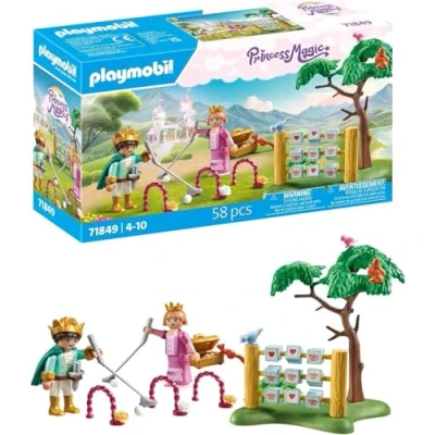 Imagen de PLAYMOBIL Princess Magic niños Reales en el Jardín de Juego Juguete Princesa Cuento Hadas para y niñas a Partir 4 años 71849