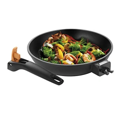 Imagen de Tescoma Smartclick Sartén, Acero Inoxidable, Negro, 28 cm