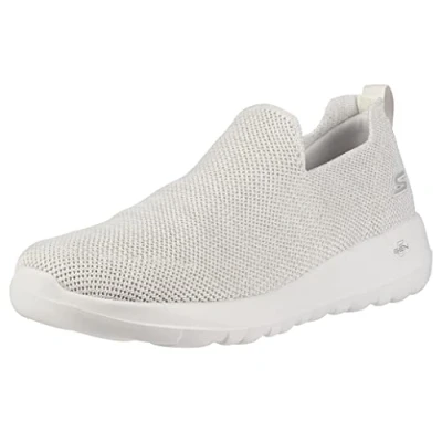 Imagen de Skechers Go Walk MAX Athletic Air Mesh Slip on Walking Shoe, Zapatillas para Caminar Hombre, Blanco Crema, 45.5 EU
