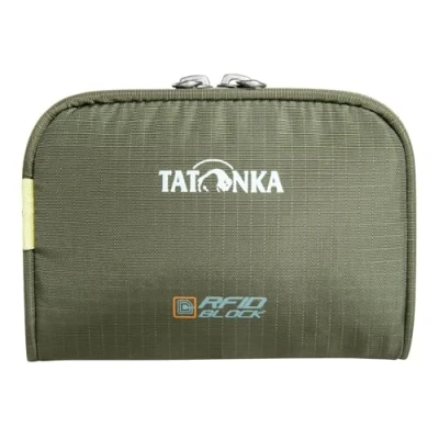 Imagen de Tatonka Big Plain Wallet RFID B Billetero, Accesorio de Viaje Unisex Adulto, Olive, 13 x 9 2 cm