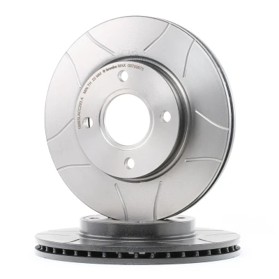 Imagen de BREMBO MAX LINE 09.7806.75 Disco de freno 258 22 4 ventilación interna, ranurado revestido FORD: Focus Mk1 Hatchback, FIESTA 5, 6