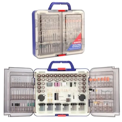 Imagen de WORKPRO 476 Piezas Juego de Accesorios Multiusos para Herramientas Rotativas, Multifuncionales Mini Amoladora, Bricolaje como Cortar, Lijar, Pulir, Taladrar, Tallar, etc.