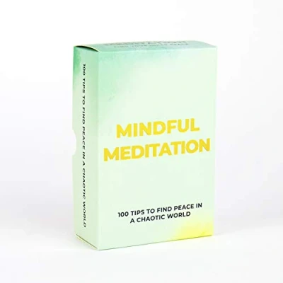 Imagen de Gift Republic Tarjetas de meditación conscientes, Multicolor, Talla única (GR490076)