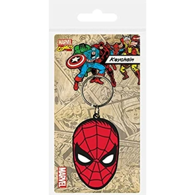 Imagen de Keychain Marvel Llavero de Goma Spider Man Face