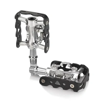 Imagen de Xlc Pd s20 Material de Bicicleta, Unisexo, Negro/Plateado, Talla única