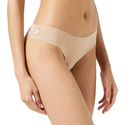 Imagen de Triumph Mujer Lovely Micro Brazilian String, Briefs, Smooth Skin, S