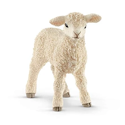 Imagen de Schleich 13883 Cordero, a partir de 3 años, FARM WORLD figura, 5 x 2 cm