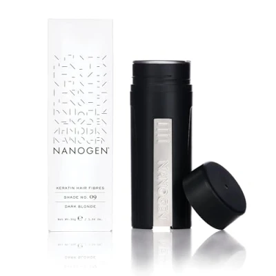 Imagen de Nanogen Fibras Capilares Queratina: Rubio Oscuro 30 gr