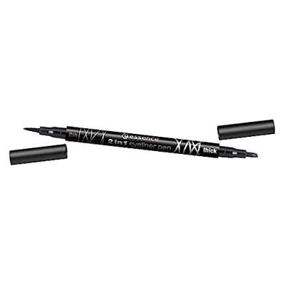 Imagen de ESSENCE Eyeliner Pen 2 en 1 lápiz de ojos