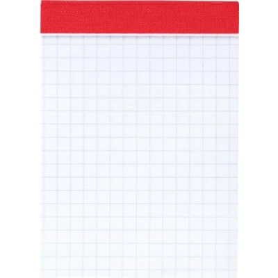 Imagen de Brunnen 1055132 Bloc de notas (A7, cuadriculado, 50 hojas, grapado y perforado, 60 g/m²)