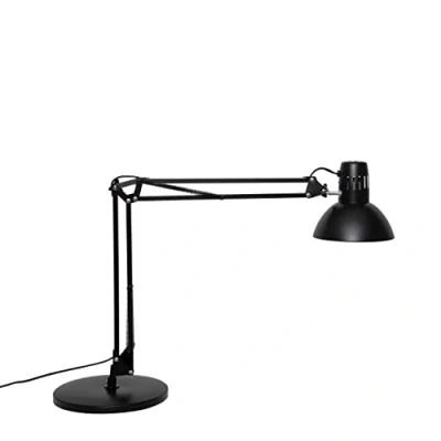 Imagen de MAUL lampara escritorio MAULstudy LED con soporte ajustable brazo articulado para Elegante de mesa metálica Exclusiva fuente luz Negro