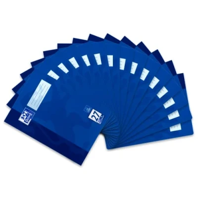 Imagen de Hamelin Paperbrands Oxford 384401627 Lote de 15 libretas líneas (DIN A4, fondo 27, 16 hojas)