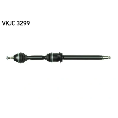 Imagen de SKF VKJC 3299 Árbol de transmisión 990, 455 con apoyo MERCEDES BENZ: Clase B, A