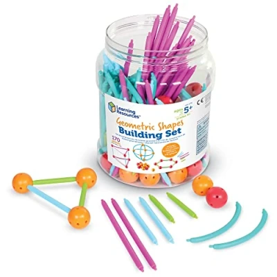 Imagen de Learning Resources Cubo con palitos, curvas y bolas