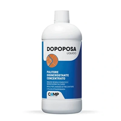 Imagen de Camp Dopoposa Limpiador Desincrustante ácido Profesional, Fuerte Suelo, elimina residuos De Final Obra 1000 ml